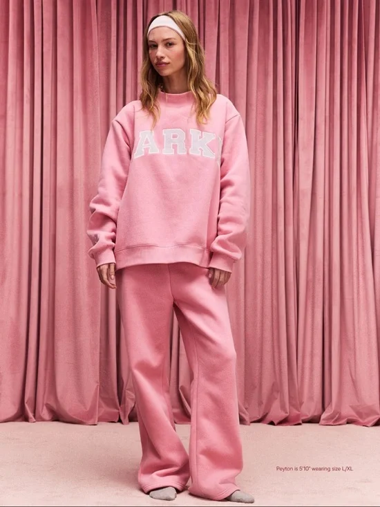 PARKE Valentines Mockneck in Blush Size L/XL - Picture 1 of 5